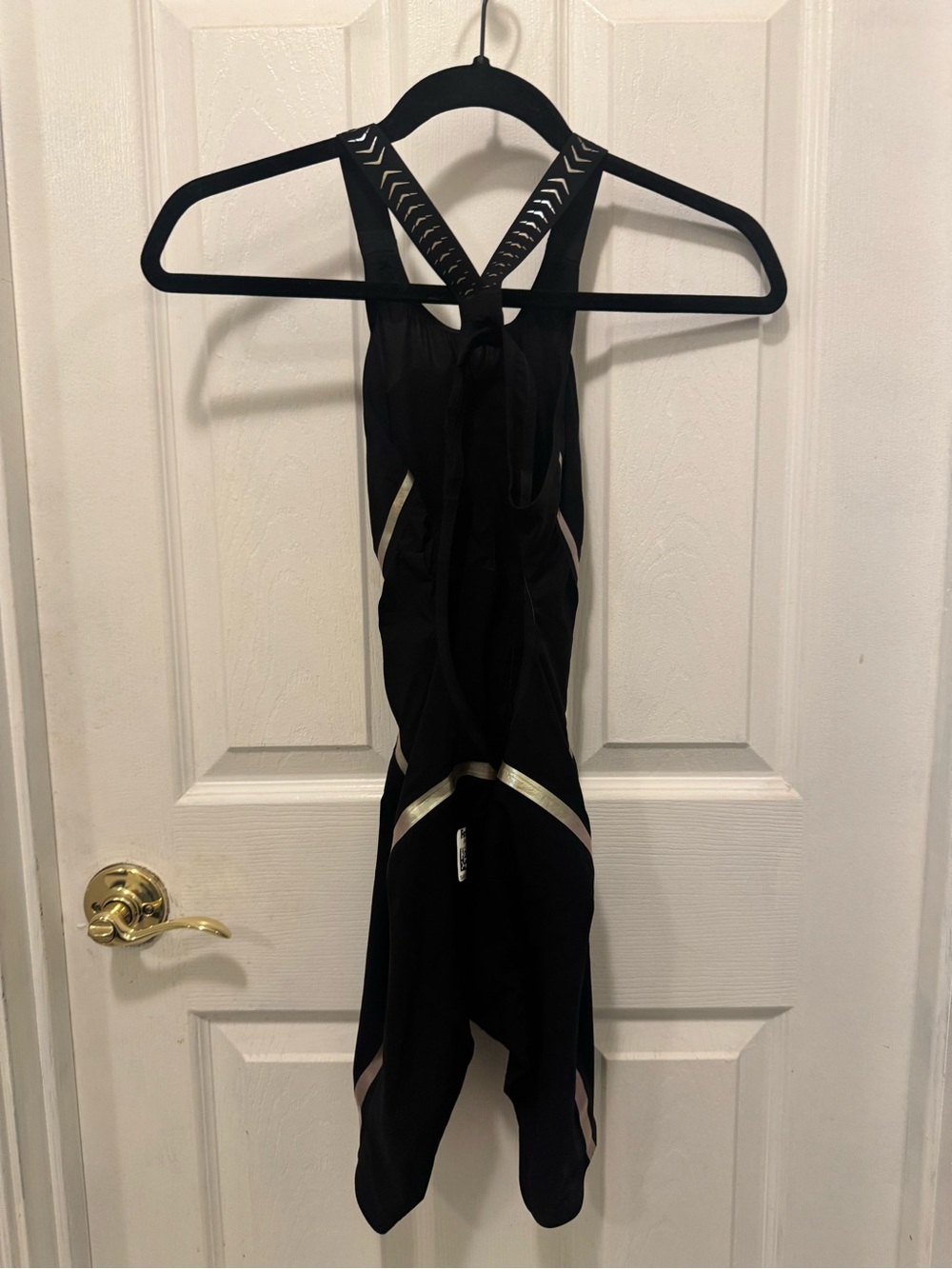 Speedo Black Intent Open Back - Picture 2 of 6